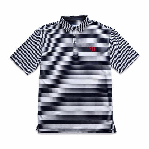 University of Dayton Bunker PREP-FORMANCE Striped Polo