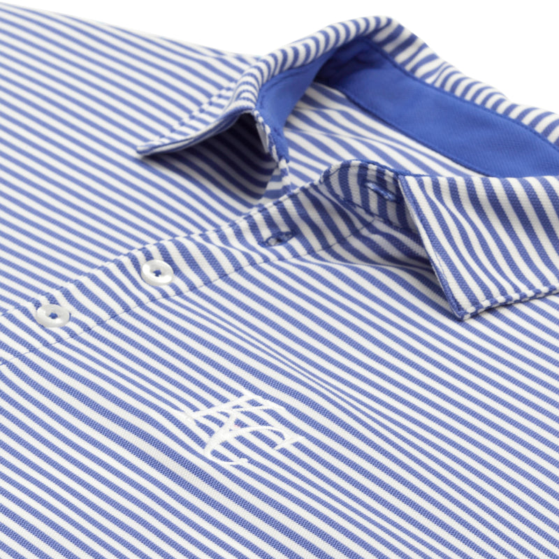 Royals Bunker PREP-FORMANCE Striped Polo