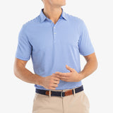 Bunker PREP-FORMANCE Striped Pique Polo