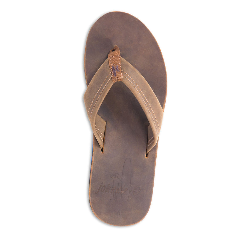 Shredders Leather Flip Flops