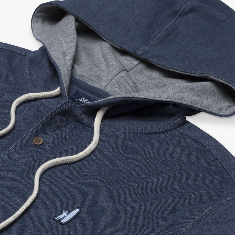 Layton Hooded Henley Sweatshirt