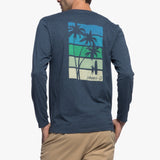 Palms Stripes Long Sleeve T-shirt