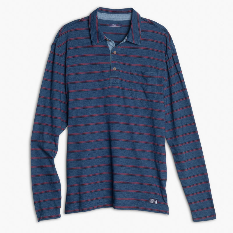Tilly 3-Button Long Sleeve Polo - PREORDER