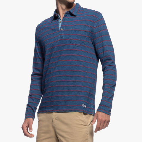 Tilly 3-Button Long Sleeve Polo - PREORDER