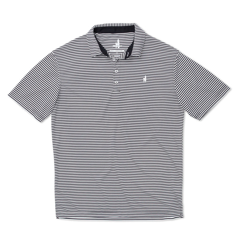 Bunker PREP-FORMANCE Striped Pique Polo