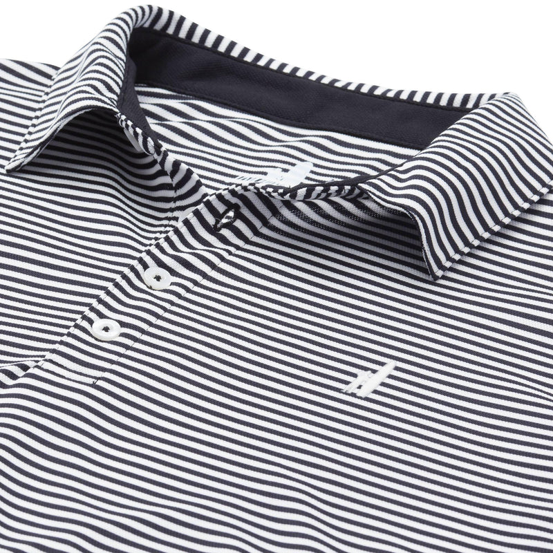Bunker PREP-FORMANCE Striped Pique Polo