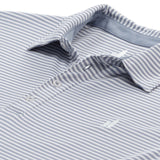 Bunker PREP-FORMANCE Striped Pique Polo