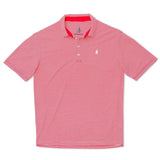 Bunker PREP-FORMANCE Striped Pique Polo