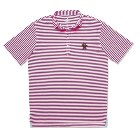 Boston College Ryder PREP-FORMANCE Striped Polo