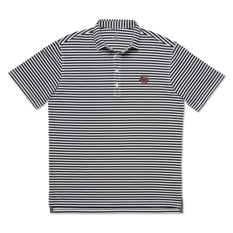 Boston College Ryder PREP-FORMANCE Striped Polo