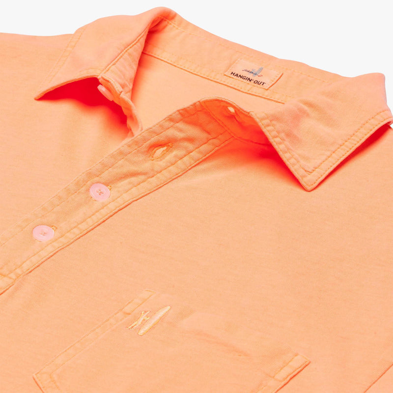 Big and Tall Garment Dyed Original 4-Button Polo