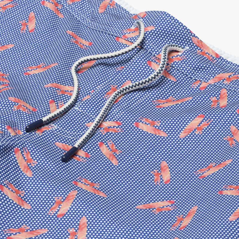 Big and Tall Fin Half Elastic Surf Shorts