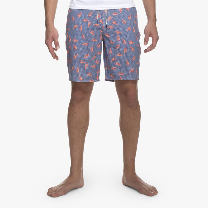 Big and Tall Fin Half Elastic Surf Shorts