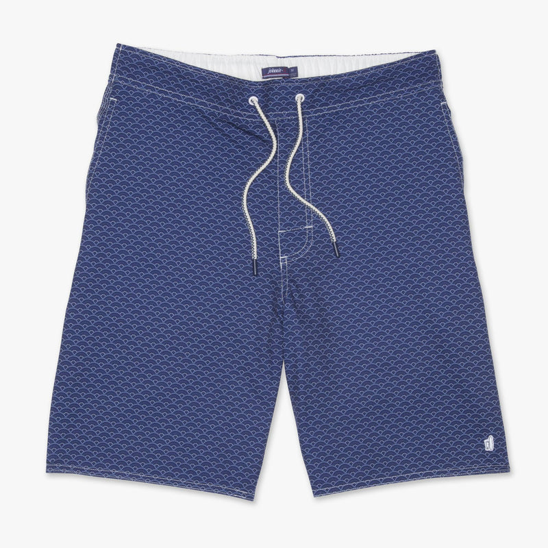 Big and Tall Splash Half Elastic Surf Shorts