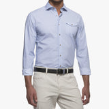 Bassett Printed Long Sleeve Shirt