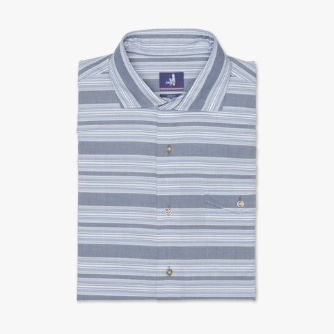 Chandler Indigo Stripe Long Sleeve Shirt