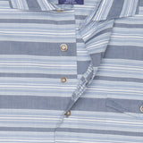 Chandler Indigo Stripe Long Sleeve Shirt