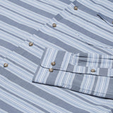 Chandler Indigo Stripe Long Sleeve Shirt