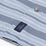 Chandler Indigo Stripe Long Sleeve Shirt