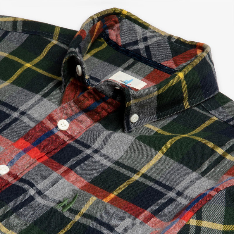 Curly Cotton Flannel Hangin' Out Shirt