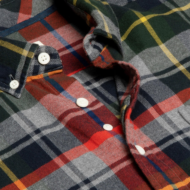 Curly Cotton Flannel Hangin' Out Shirt