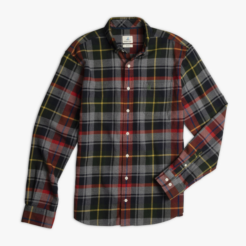Curly Cotton Flannel Hangin' Out Shirt