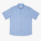 Big and Tall Cole Printed Hangin' Out Short Sleeve Button Down Shirt