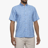 Big and Tall Cole Printed Hangin' Out Short Sleeve Button Down Shirt