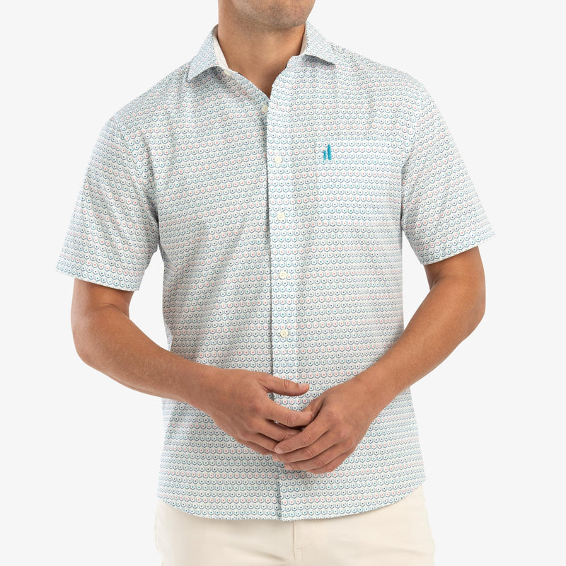 Bluefields Cut Away Collar Hangin' Out Short Sleeve Shirt