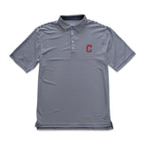Indians Bunker PREP-FORMANCE Striped Polo