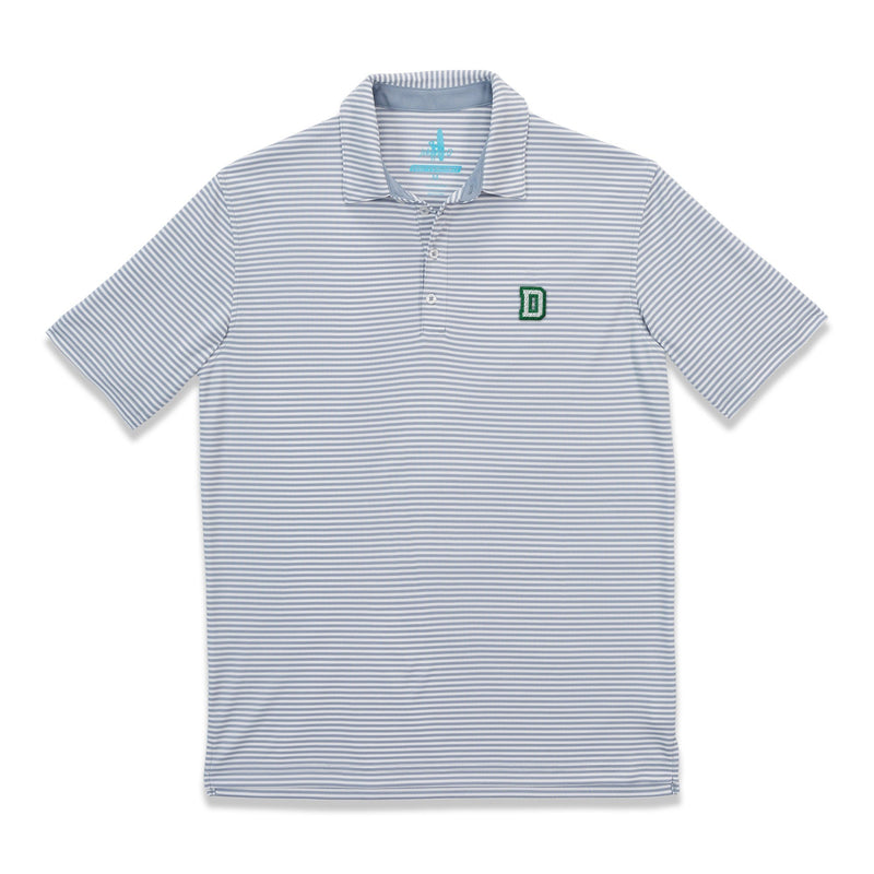 Dartmouth College Bunker PREP-FORMANCE Striped Polo