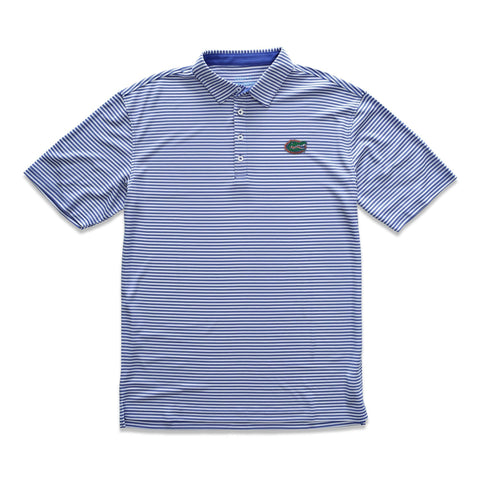 University Of Florida Bunker PREP-FORMANCE Striped Polo