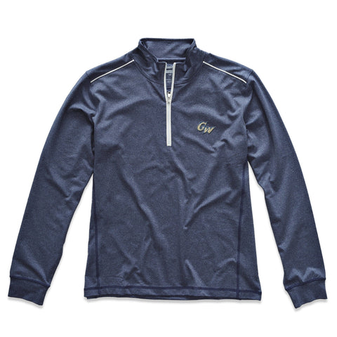 George Washington University Lammie 1/4 Zip Prep-Formance Pullover
