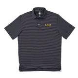 Louisiana State University Albatross PREP-FORMANCE Striped Polo