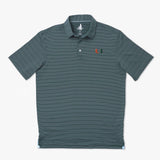 University Of Miami Albatross PREP-FORMANCE Striped Polo