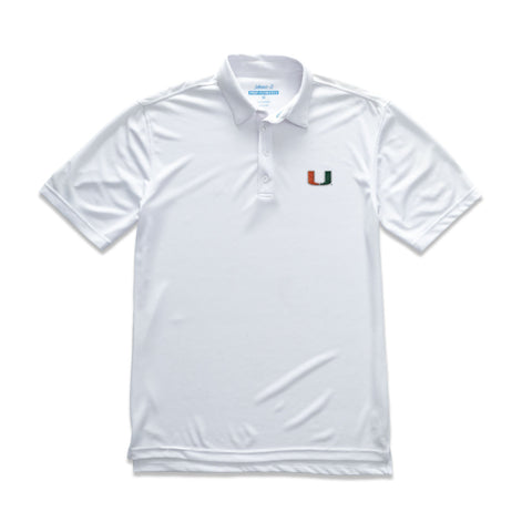 University Of Miami Fairway PREP-FORMANCE Polo