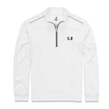University Of Miami Lammie 1/4 Zip PREP-FORMANCE Pullover
