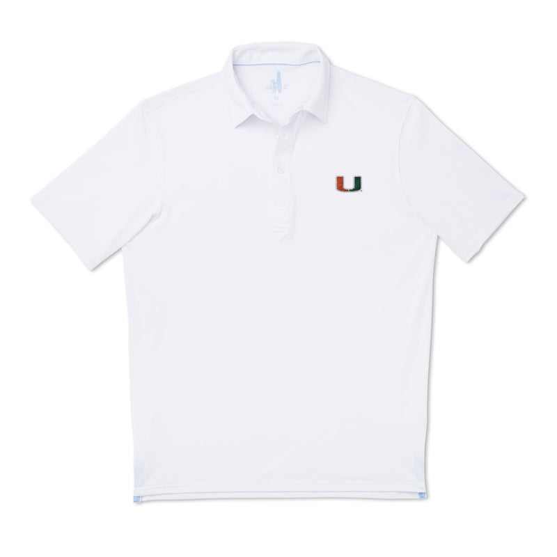 University Of Miami Mashie PREP-FORMANCE Polo