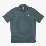 Michigan State Albatross PREP-FORMANCE Striped Polo