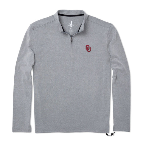 Oklahoma University Brady Fleece 1/4 Zip Pullover