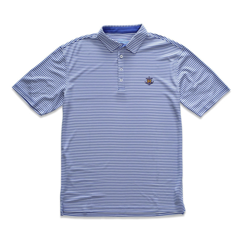 Rollins College Bunker PREP-FORMANCE Striped Polo