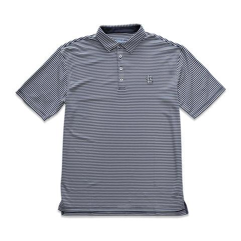 Cardinals Bunker PREP-FORMANCE Striped Polo