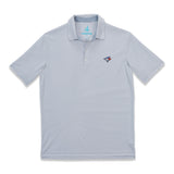Blue Jays Bunker PREP-FORMANCE Striped Polo