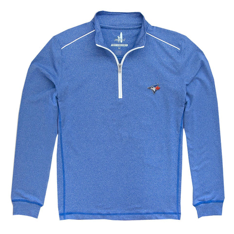 Blue Jays Lammie 1/4 Zip PREP-FORMANCE Pullover