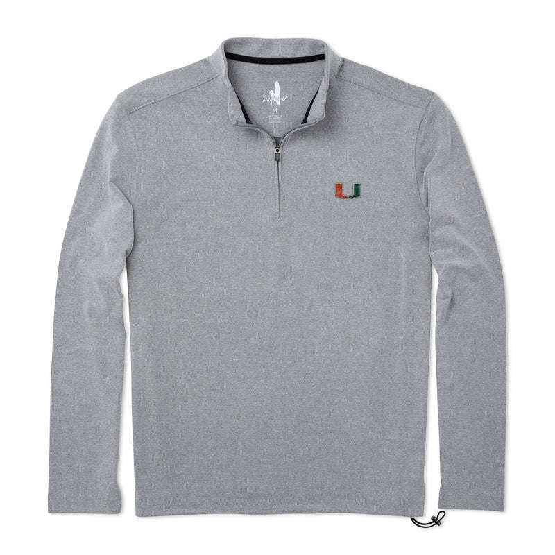 University of Miami Brady Fleece 1/4 Zip Pullover