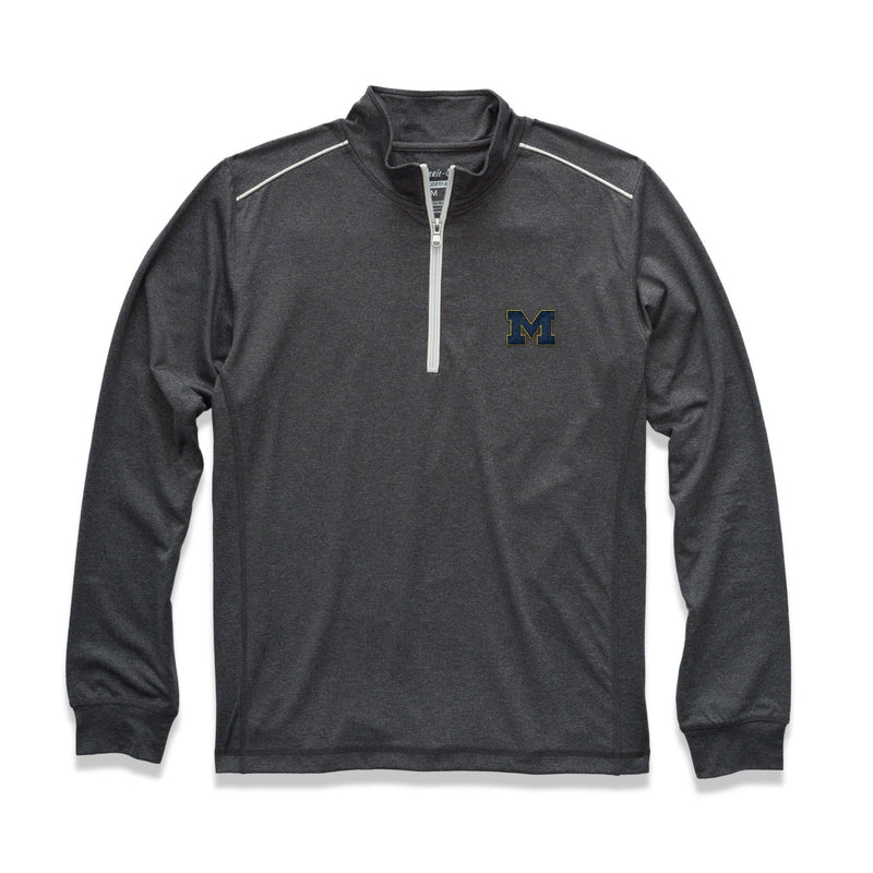 University Of Michigan Lammie 1/4 Zip PREP-FORMANCE Pullover