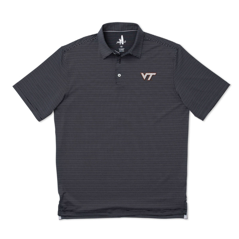 Virginia Tech Albatross PREP-FORMANCE Striped Polo