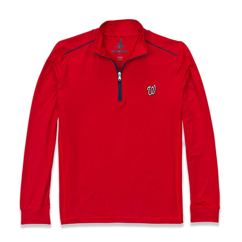 Nationals Lammie 1/4 Zip PREP-FORMANCE Pullover
