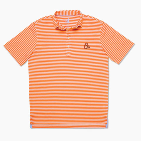Orioles Ryder PREP-FORMANCE Striped Polo