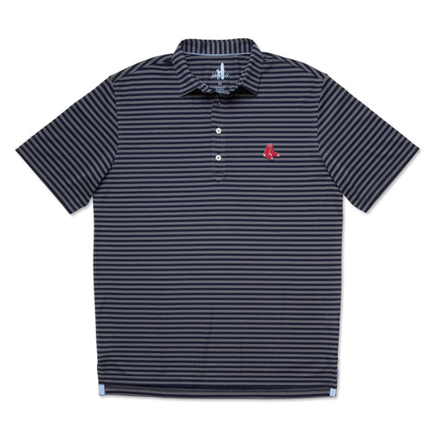 Red Sox Ryder PREP-FORMANCE Striped Polo